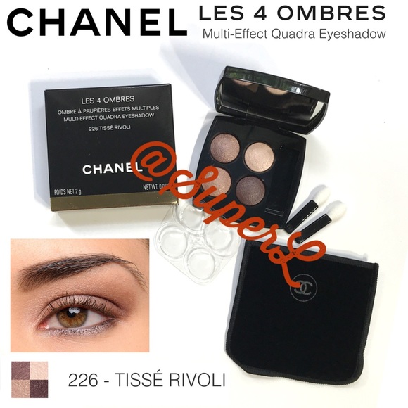 CHANEL+Les+4+Ombres+Multi+Effect+Quadra+Eyeshadow+226+TISSE+Rivoli for sale  online